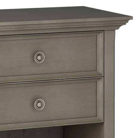 Amherst - Bedside Table, Handcrafted by Simpli-Home | Bel Furniture