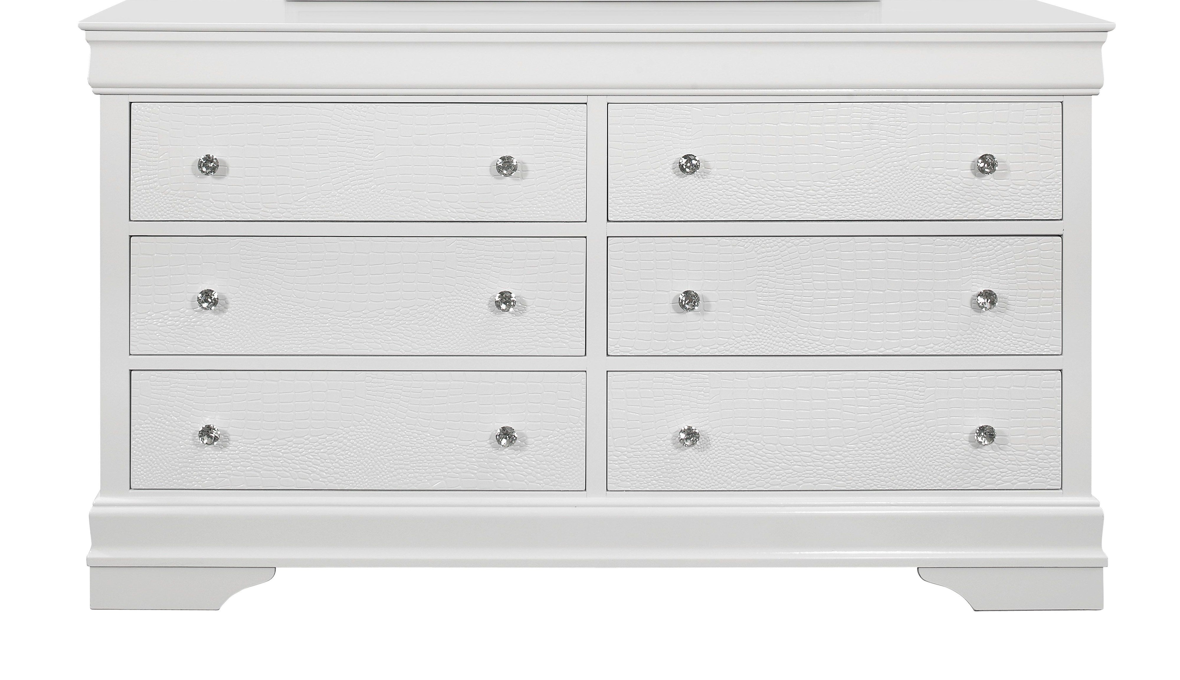 Shaker - Crocodile Metallic Dresser