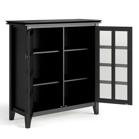 Artisan - Handcrafted Medium Storage Cabinet by Simpli-Home | Bel Furniture