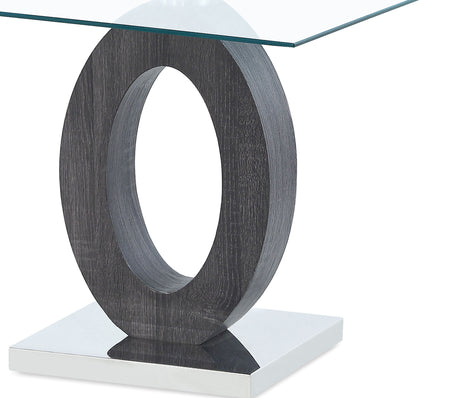 Tracker - End Table - Brown White by Global Furniture USA | Bel Furniture