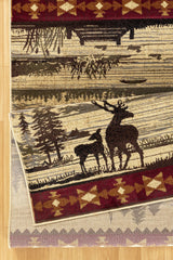 Nature's Nest - GC_CBL3005 Lodge Area Rug by Icona Home Decor | Bel Furniture