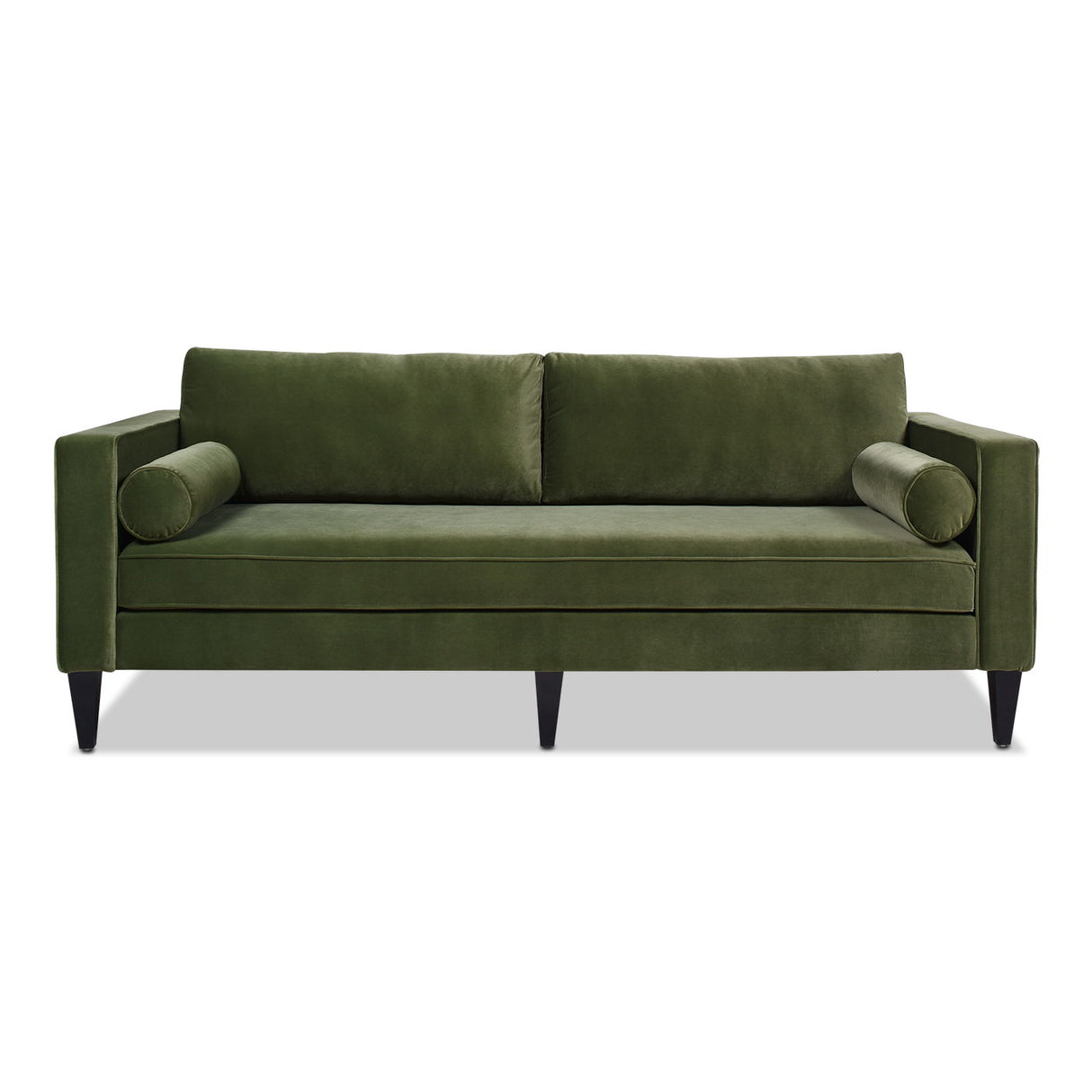 Nicholi - Mid-Century Modern Sofa - Olive Green by Jennifer Taylor Home | Bel Furniture