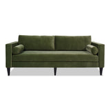 Nicholi - Mid-Century Modern Sofa - Olive Green by Jennifer Taylor Home | Bel Furniture