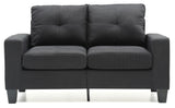 Newbury - Track Arm Loveseat For Cozy Spaces