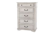 Magnolia Savanna White 7-Drawer Chest | Tall Farmhouse Storage Chest