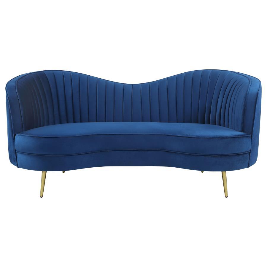 Sophia - Upholstered Channel Tufted Loveseat