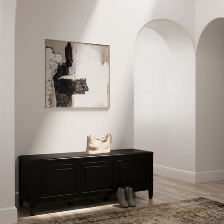 Connaught - Handcrafted Storage Bench Trunk by Simpli-Home | Bel Furniture