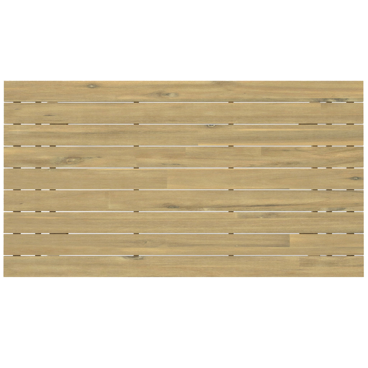 Kona - Outdoor Dining Table - Light Teak by Simpli-Home | Bel Furniture