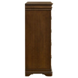 Garland - 4-Drawer Bedroom Chest Of Drawers - Brown Cherry