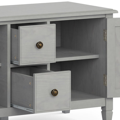 Connaught - Wide TV Stand by Simpli-Home | Bel Furniture