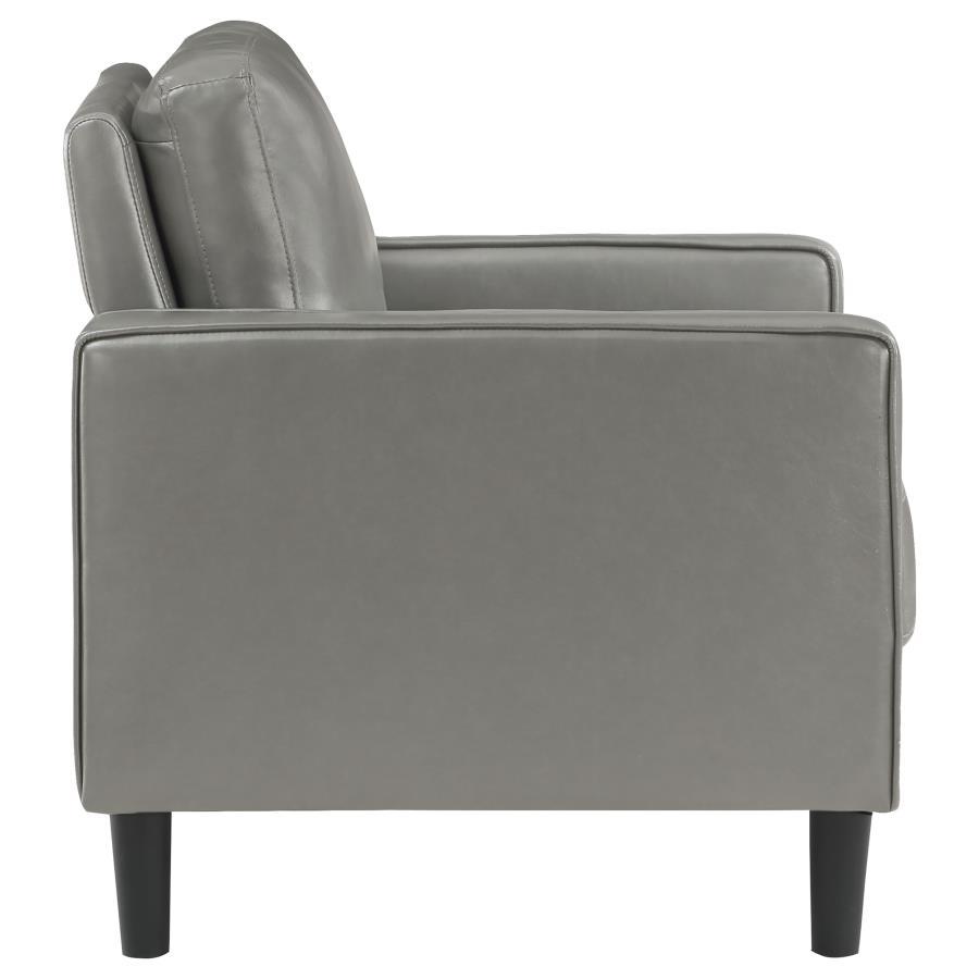 Ruth - Upholstered Track Arm Accent Chair by Coaster Fine Furniture | Bel Furniture