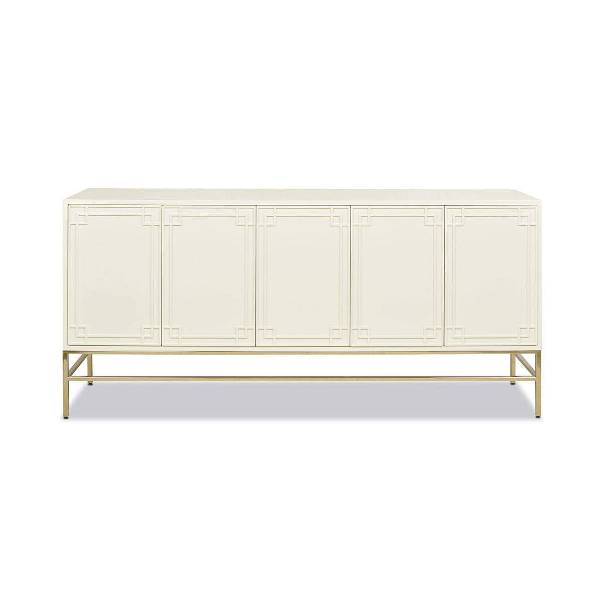 Gemini - Sideboard Storage Buffet - White Birch by Jennifer Taylor Home | Bel Furniture