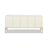 Gemini - Sideboard Storage Buffet - White Birch by Jennifer Taylor Home | Bel Furniture