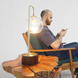 Luxeray - Globe Arched Table Lamp - Bronze