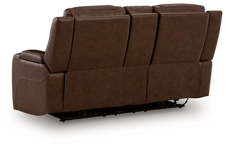 Knightington - Power Reclining Loveseat With Audio Seating - view 21