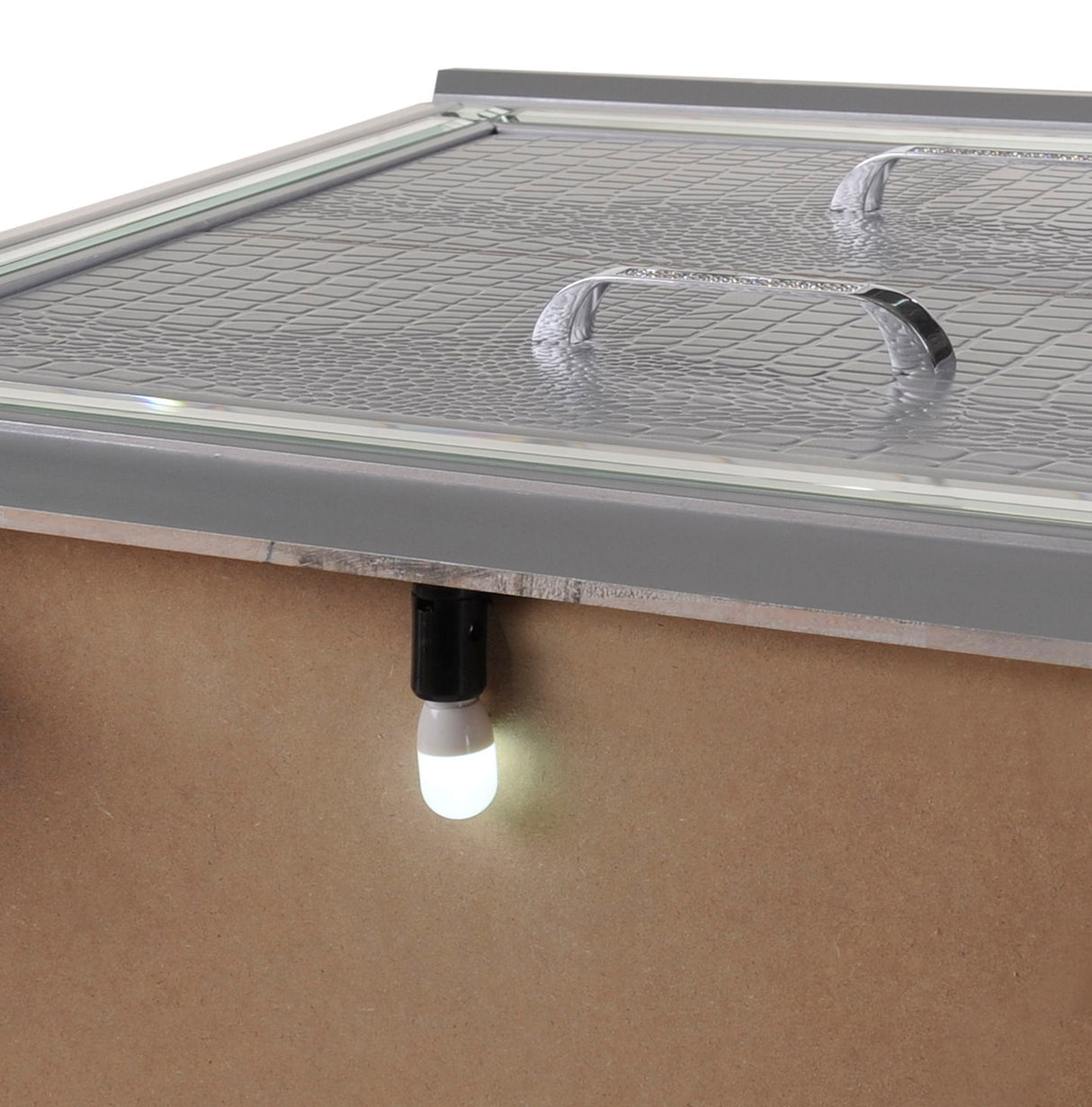 Lillian - Nightstand - Gray by Crown Mark | Bel Furniture