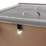 Lillian - Nightstand - Gray by Crown Mark | Bel Furniture