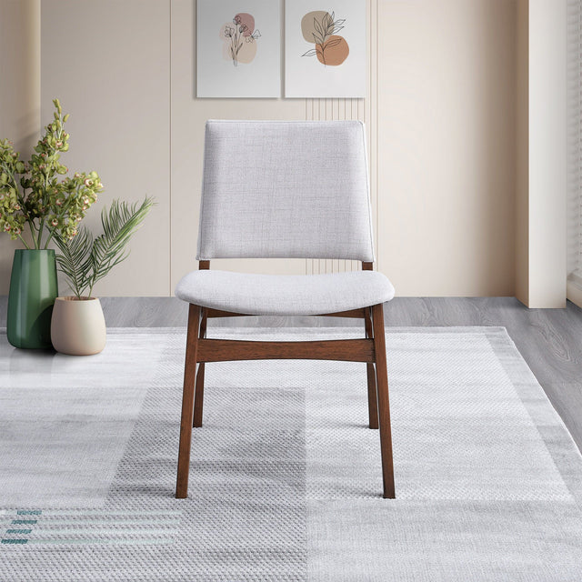 Gusto - Dining Chair (Set of 2) - Brown / Light Gray by Ashcroft Furniture | Bel Furniture