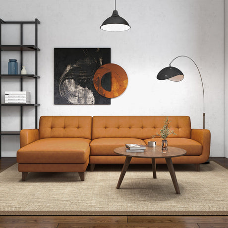 Allison - Mid-Century Modern Sectional Sofa Chaise - view 17