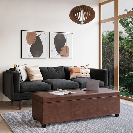 Avalon - Multifunctional Storage Ottoman Bench - view 136