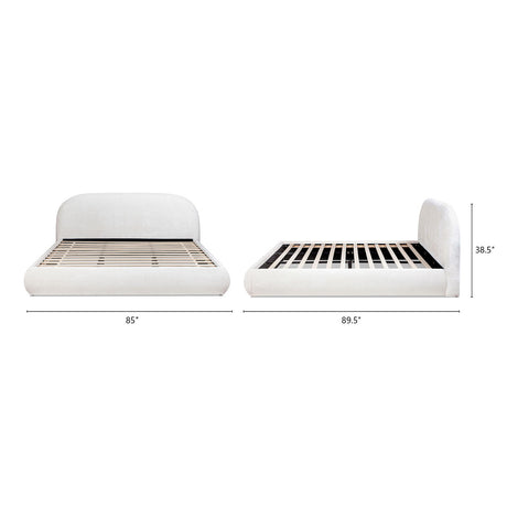 Archie Puffy Grounded - Upholstered Platform Bed - view 39
