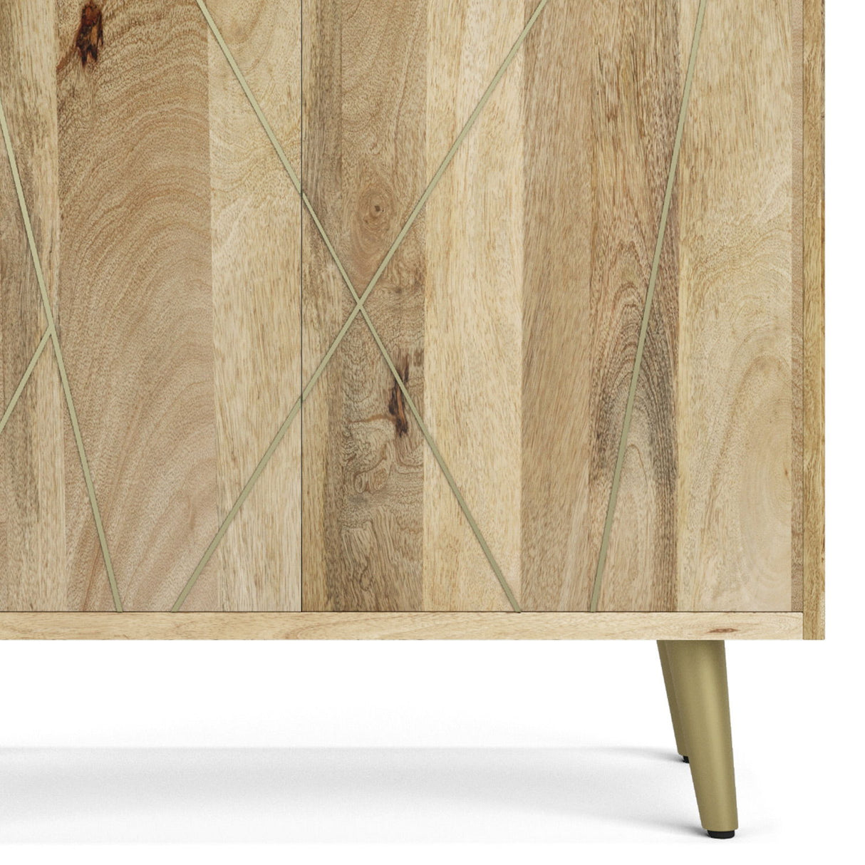 Jager - Bookshelf With Doors - Natural by Simpli-Home | Bel Furniture