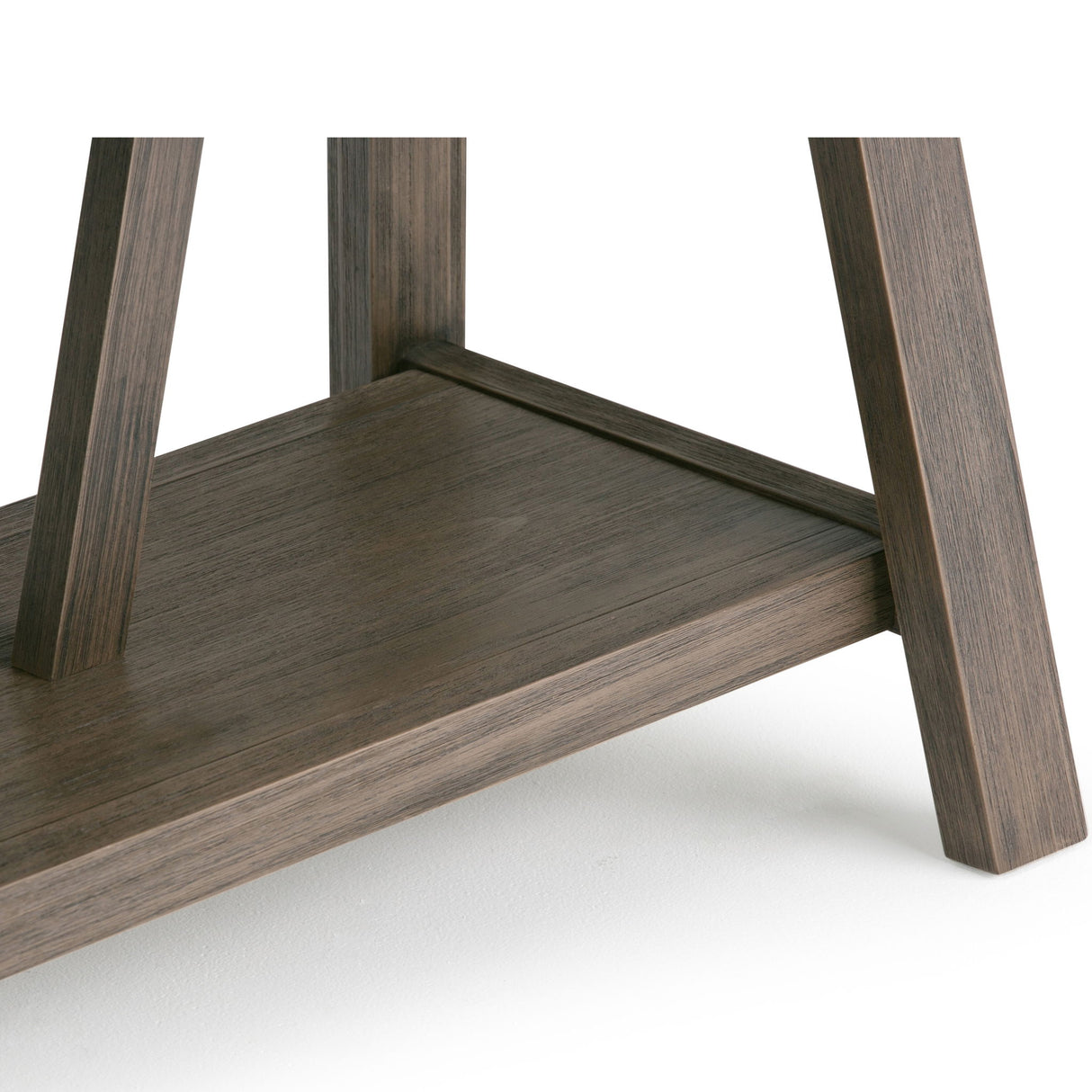 Dylan - Entryway Bench - Driftwood by Simpli-Home | Bel Furniture