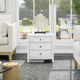 Dauphin - 3 Drawer Accent End Table by Jennifer Taylor Home | Bel Furniture