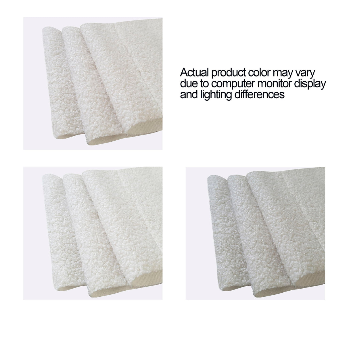 Anda - Boucle Upholstered Platform Bed With Patented Drawers Storage - Ivory by House & Home Furniture | Bel Furniture