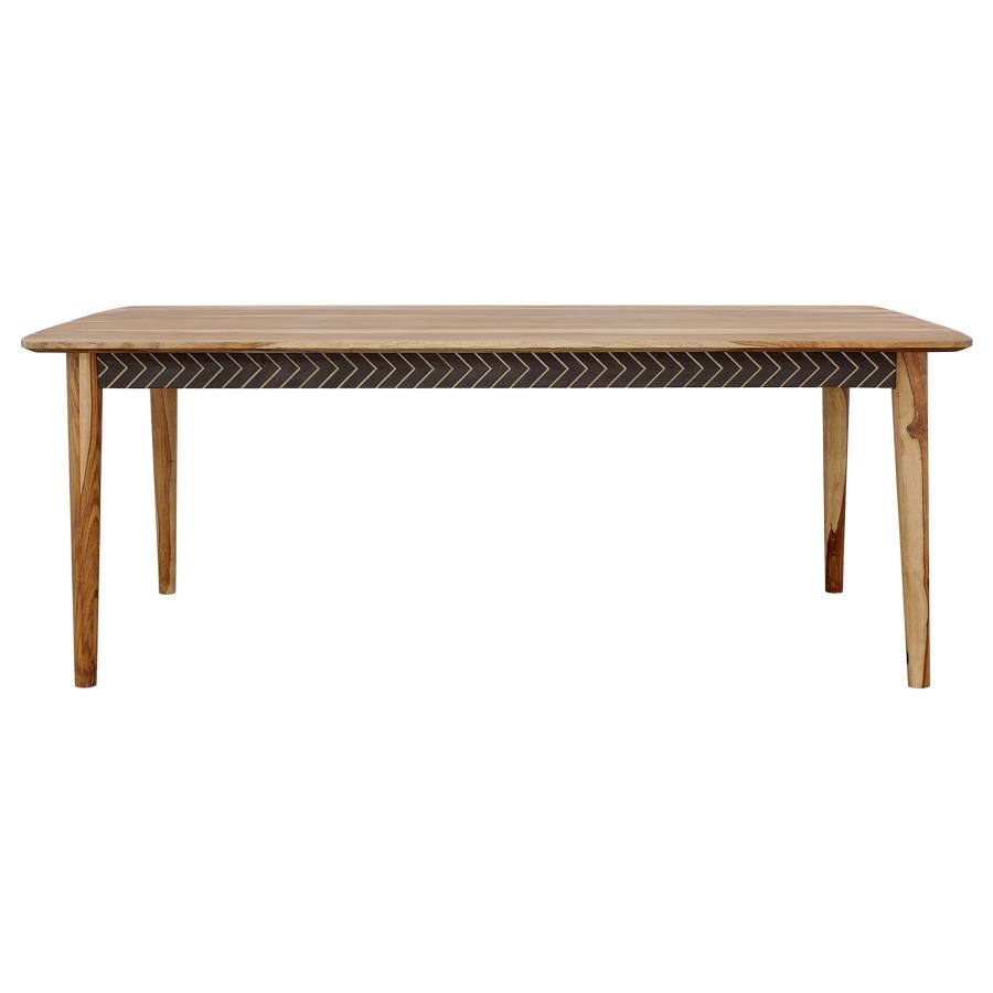 Partridge - Wooden Dining Table - Natural Sheesham