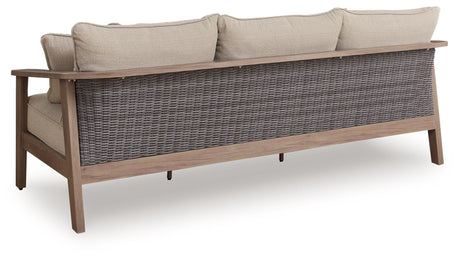 Harmony Headlands - Sofa With Cushion - Natural / Gray - view 4