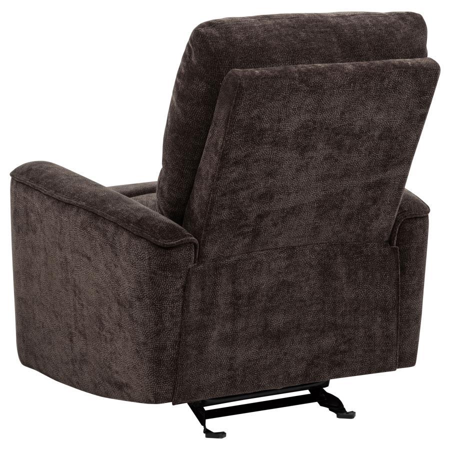 Navarro - Chenille Upholstered Glider Recliner