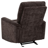 Navarro - Chenille Upholstered Glider Recliner