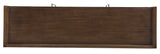 Starmore - 70" TV Stand With Glass/Stone Fireplace Insert - Brown