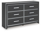 Zuraleus - Six Drawer Dresser