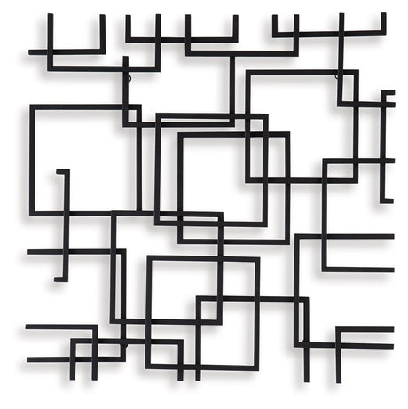 Aadanton - Black - Wall Decor by Signature Design by Ashley® | Bel Furniture