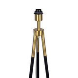 Sway - Floor Lamp With On / Off Switch Triple Legs Shade - Black / Gold / White by Ashcroft Furniture | Bel Furniture