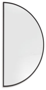 Denlow - Black - Accent Mirror by Signature Design by Ashley® | Bel Furniture