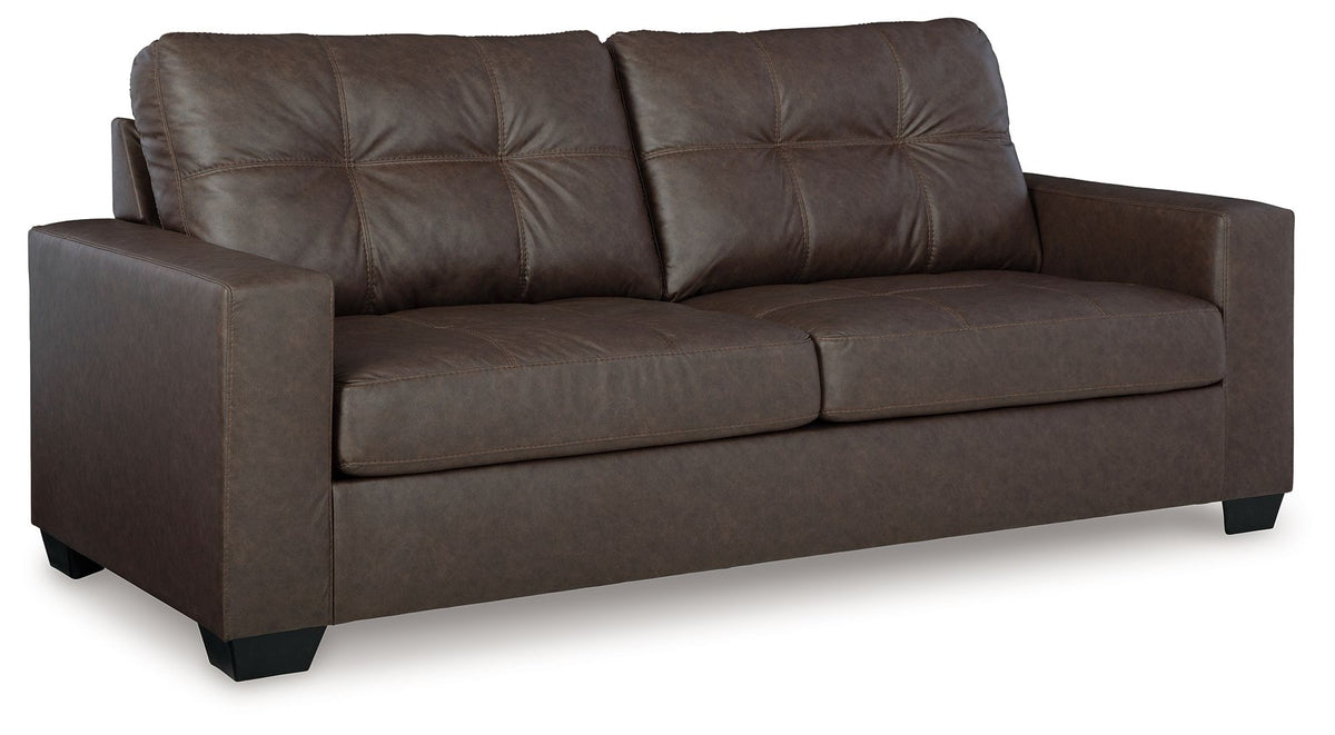 Barlin Mills - Sofa Sleeper Dark Brown Queen by Benchcraft® | Bel Furniture
