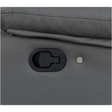 Blanche - Sectional Sofa With LED Lighting And Integrated Speaker - Gray
