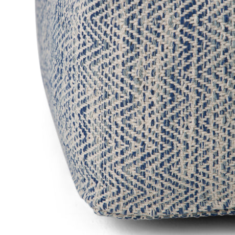 Nate - Handcrafted Square Pouf - view 17