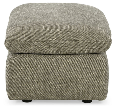 Dramatic - Granite - Ottoman by Benchcraft® | Bel Furniture