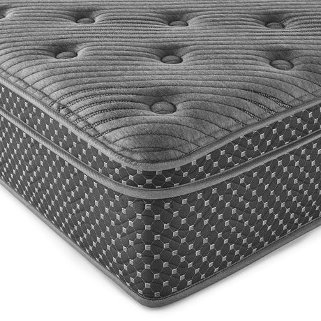 13" Quilted Eurotop Hybrid Mattress, Plush - view 4