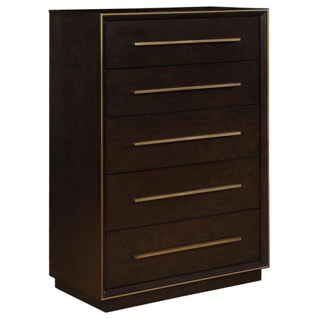 Durango - Bedroom Chest Dark Brown by CoasterElevations | Bel Furniture