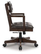 Breckington - Dark Brown - Home Office Desk Chair by Signature Design by Ashley® | Bel Furniture