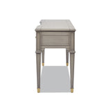Dauphin - 3 Drawer Executive Desk by Jennifer Taylor Home | Bel Furniture