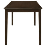 Guillen - 5 Piece Rectangular Dining Table Set - Cappuccino by CoasterEveryday | Bel Furniture