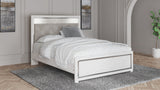 Altyra - White - Queen Panel Bed With Roll Slats by Signature Design by Ashley® | Bel Furniture