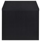 Knapp - Engineered Wood Square Side End Table - Black by Coaster Fine Furniture | Bel Furniture