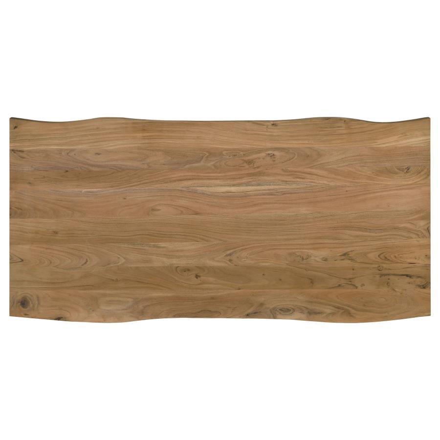 Bradshaw - Live Edge Wood Dining Table - Natural Acacia